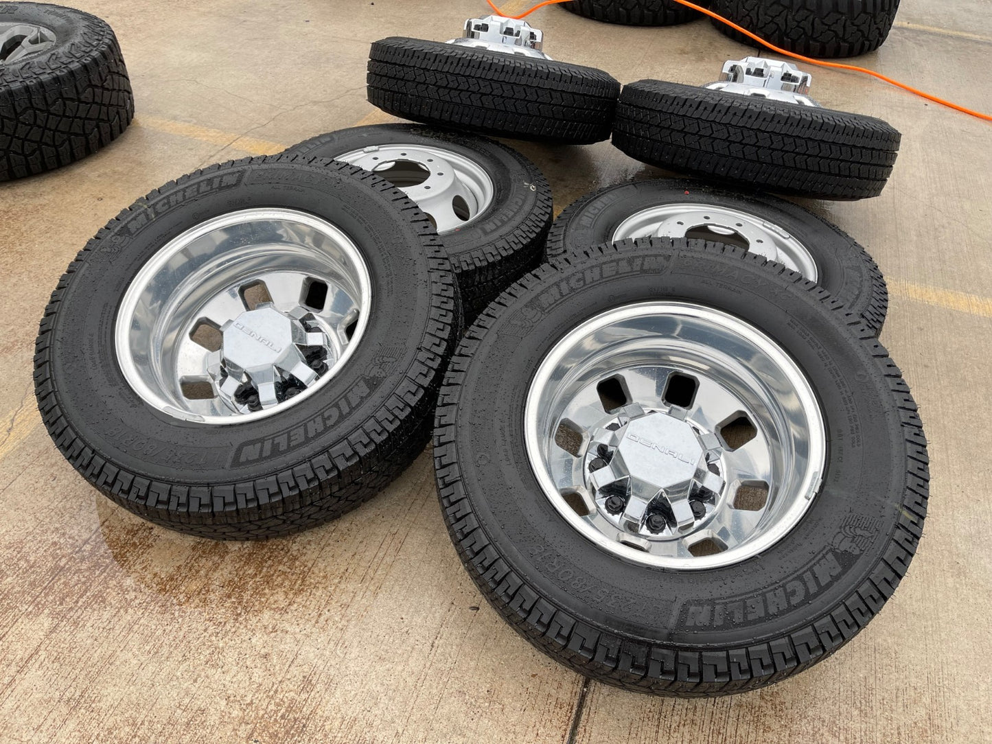 18" GMC Sierra 3500 DENALI Dually rims wheels OEM 14127 14129 SET 2025 2026 NEW