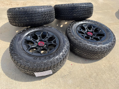 18" Toyota Tacoma 4Runner TRD OEM 95972 wheels rims SET 2025 2026 2027 GOODYEAR