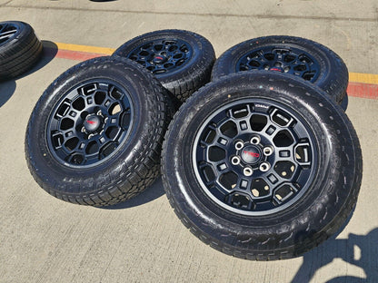 18" Toyota Tundra TRD BBS FORGED OEM black 95458 wheels rims Sequoia 2025 NEW