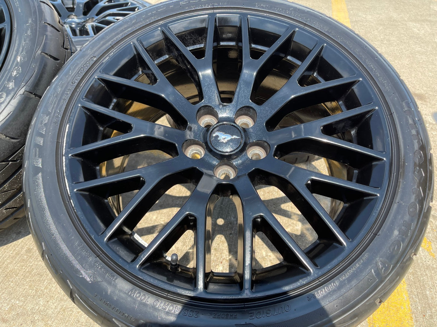 19" Ford Mustang GT Performance Track Pack OEM 10036 10038 wheels rims