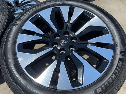 22" Ford F-150 LIMITED Plus OEM 94223 rims wheels Expedition 2025 2026 NEW