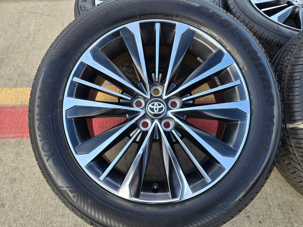 20" Toyota Grand Highlander OEM 10527 wheels rims TX350 TX500 2025 2026 2027 NEW