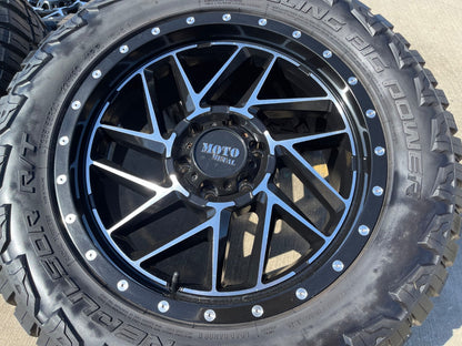 20x9 20" MOTO METAL MO985 Breakout Silverado RAM Tacoma wheels rims 6x139 6x5.5
