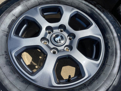 17" Ford Bronco Big Bend wheels rims 10384 OEM Ranger SET BRIDGESTONE A/T