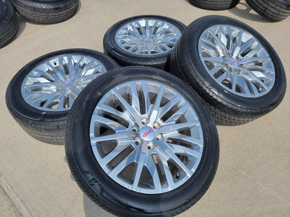 22" GMC Sierra Yukon DENALI Silverado OEM 5921 wheels rims tires