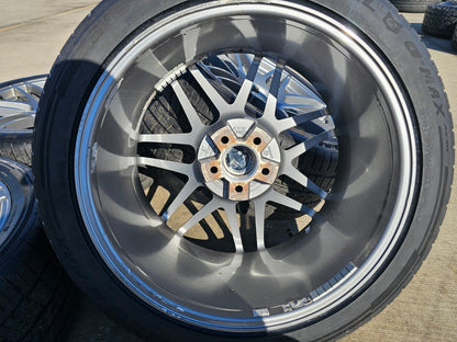 20" 20x9.5 20x10.5 Forgestar Performance F14 Dodge Charger Challenger wheel rims