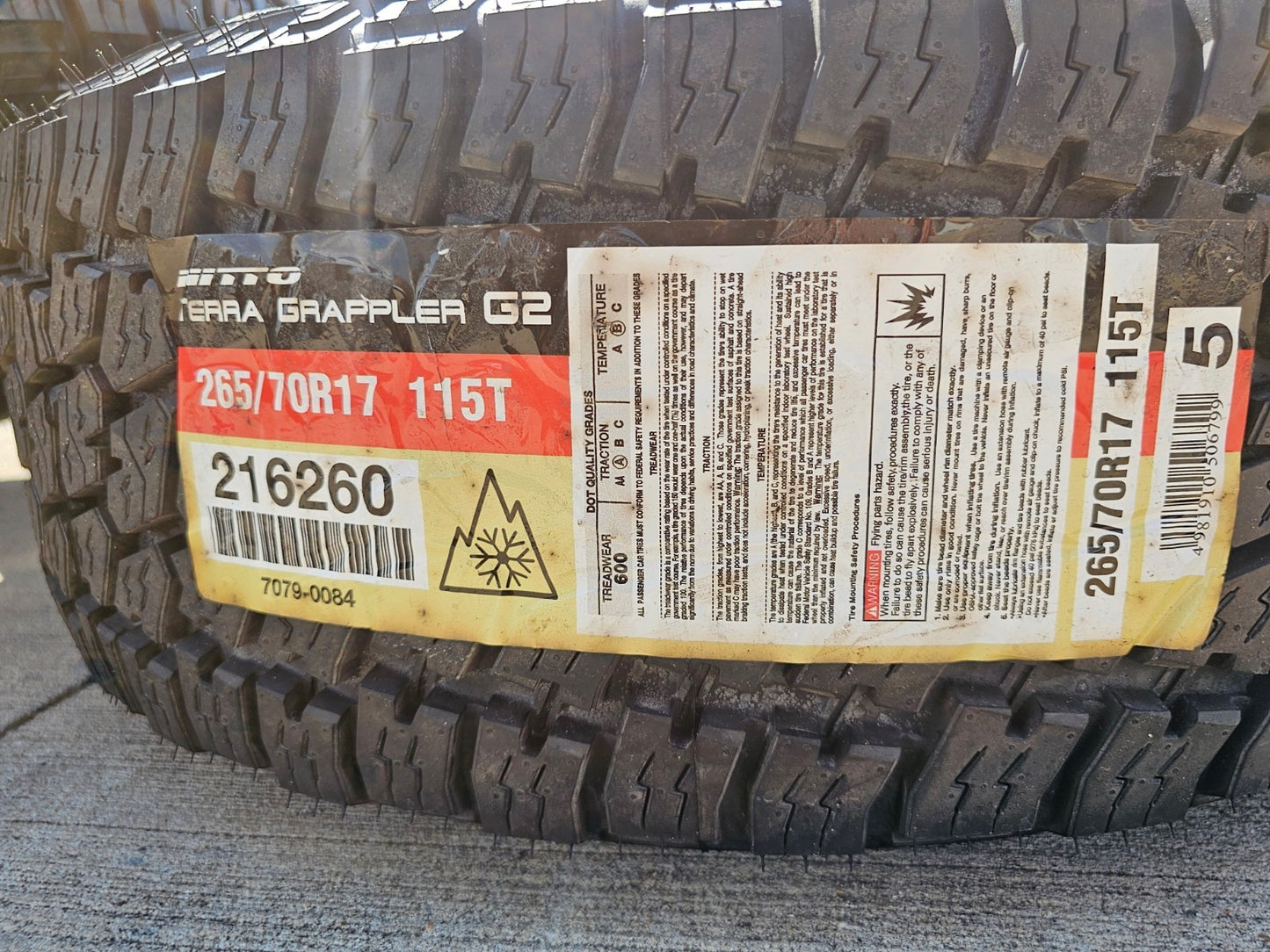 17" Chevy Colorado ZR2 OEM 5891 wheels rims tires GMC Canyon NEW NITTO