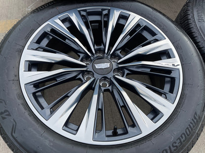 NEW 22" Cadillac Escalade V Platinum OEM 4882 wheels rims SET 2023-2027