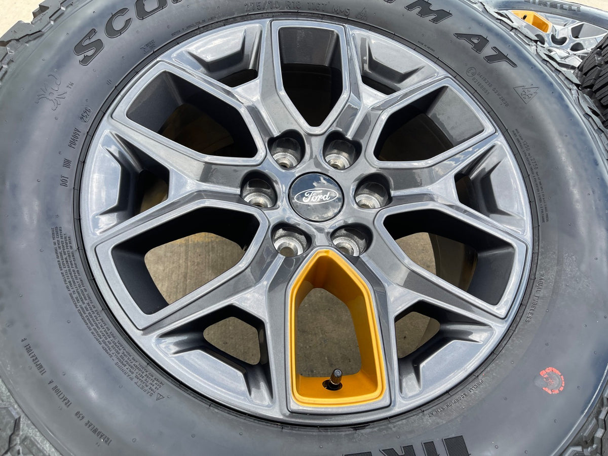 18" Ford Expedition F-150 TREMOR OEM rims wheels TIMBERLINE PIRELLI XTM NEW 2027