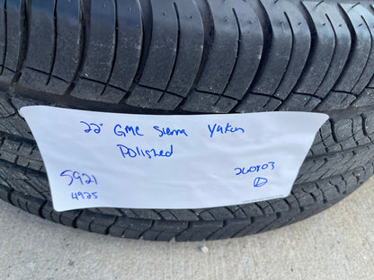 22" GMC Yukon Chevy Tahoe Escalade OEM 5921 wheels rims DISCOUNTED SET