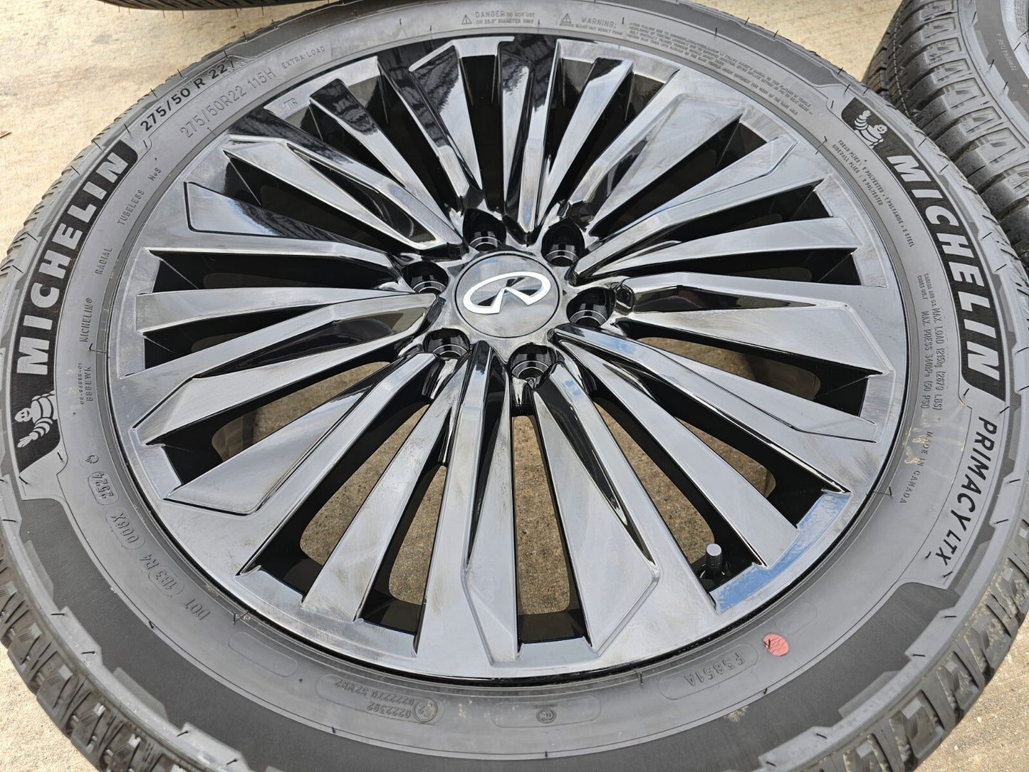 22" Infiniti QX80 QX56 Nissan Titan Armada OEM 94236 wheels rims 2025 2026 NEW