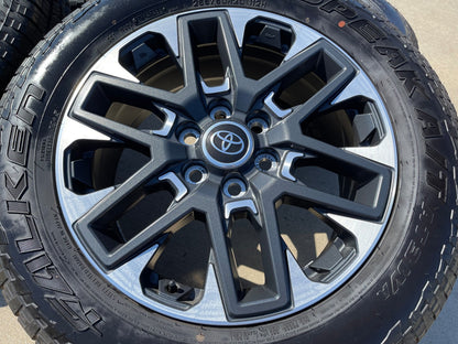 20" Toyota Tundra TRD wheels rims OEM 75276 95295 TSS Sequoia SET FALKEN A/T NEW