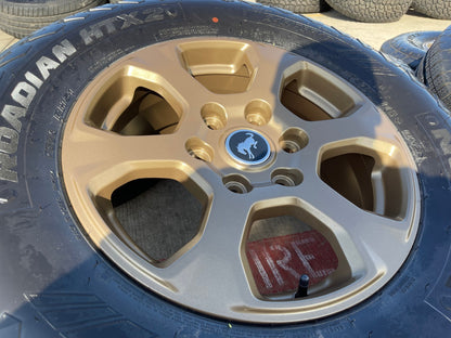 17" Ford Bronco HERITAGE wheels rims OEM 10384 10384 BRONZE 2023 2024 2025 NEW