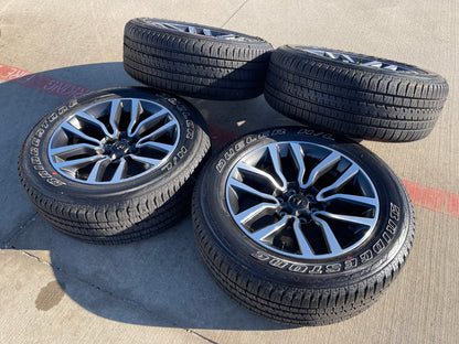 20" Dodge Ram 1500 OEM Laramie Long Horn wheels rims tires 2024 2025 NEW