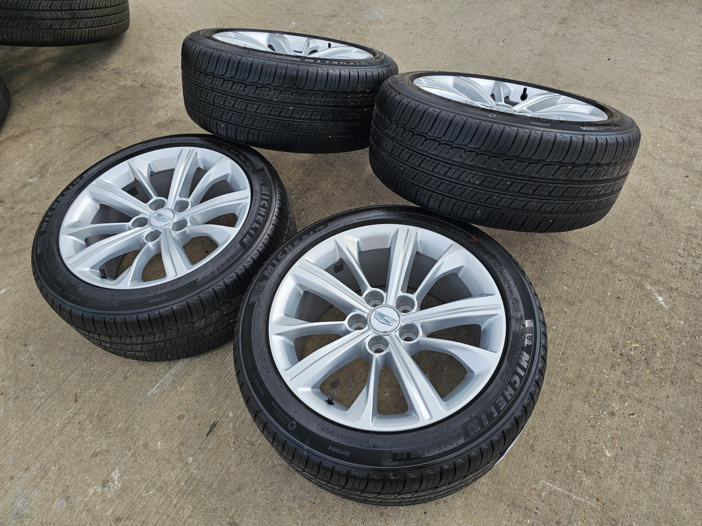 18" Cadillac CT5 Platinum OEM 94114 wheels rims 2023 2024 2025 NEW MICHELIN