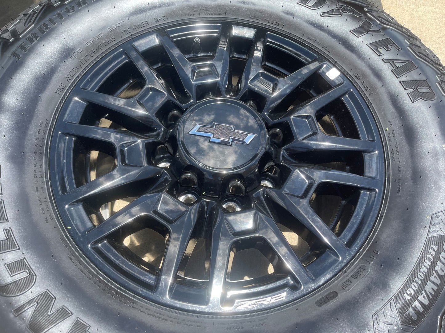 18" Chevy Silverado ZR2 Trail Boss 2500 OEM wheels rims # 14122 2011-2027 NEW