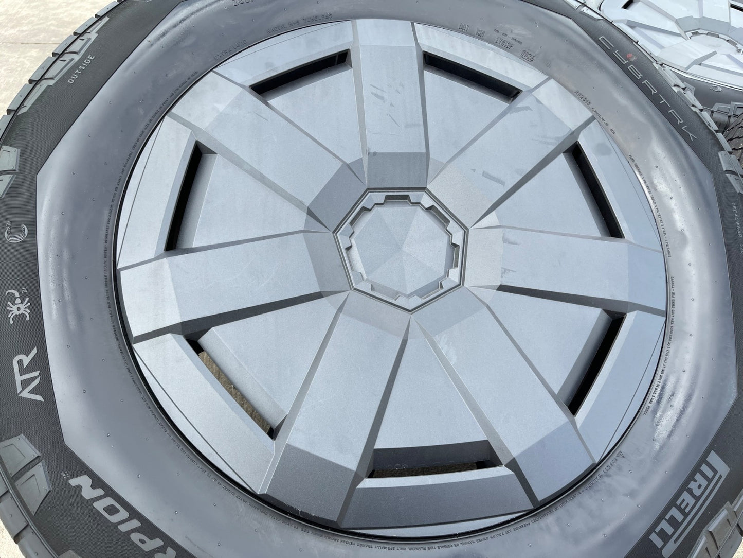 (1) 20" Tesla Cyber Truck OEM 94166 wheel rim 2024 2025 2026 2027 Cybertruck NEW