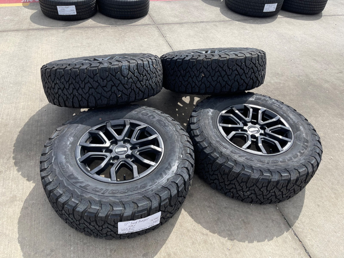 17" Ford Ranger RAPTOR wheels rims 10586 OEM tires Bronco BFG KO3 A/T SET