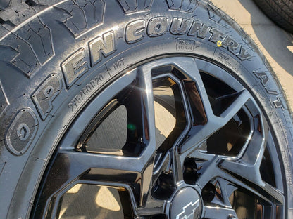 20" GMC Sierra Yukon AT4X Tahoe OEM 95369 wheels rims 2023 2024 2025 NEW