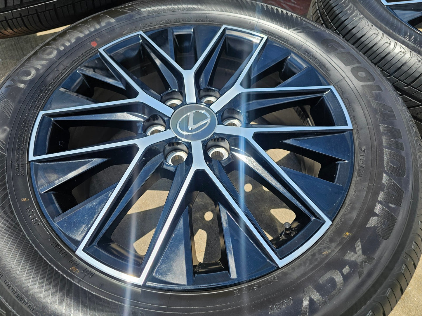20" Toyota Land Cruiser Tundra OEM wheels rims 10545 Lexus GX550 LX600 2025 NEW