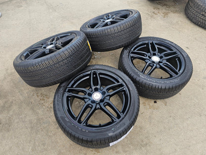 18" Mercedes CLA250 C E S Class OEM 85530 wheels rims tires PIRELLI NEW