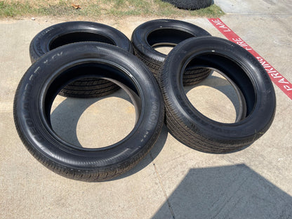 (4) 265/55/20 Yokohama Geolander X-CV tires 113V XL 265/55R20 TAKE OFFS SET NEW