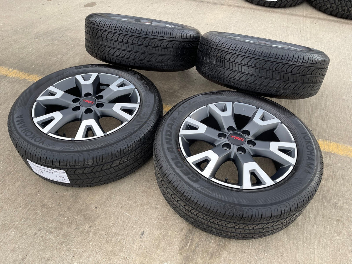 20" Toyota 4Runner TRD OEM 94198 wheels rims Tundra Sequoia 2025 2026 2027 NEW