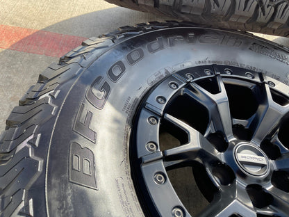 17" Ford F-150 Raptor R OEM BEADLOCK 10460 rims wheels 37" tires BFG