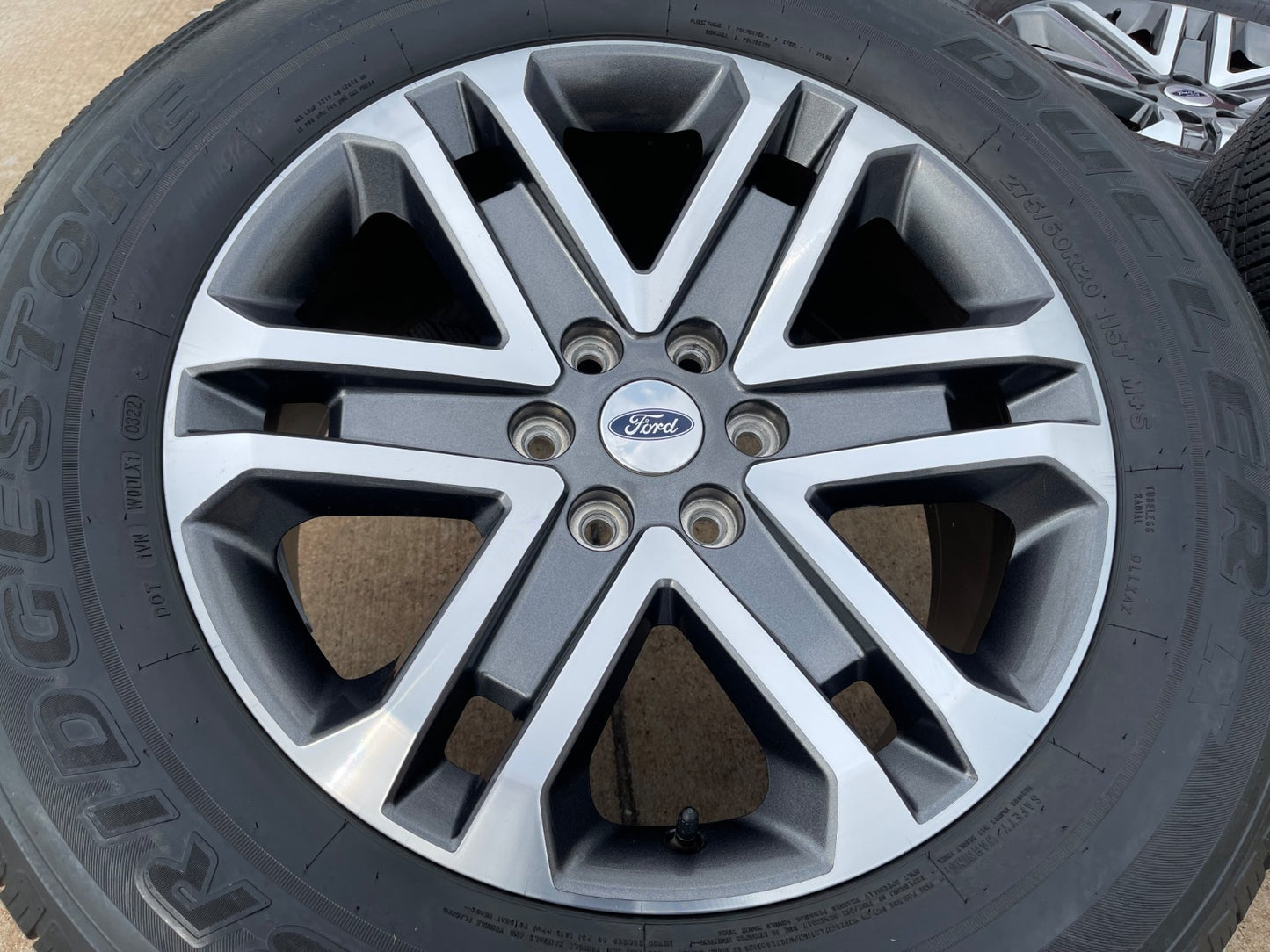 20" Ford F-150 OEM rims wheels 10345 95025 Expedition 2022 2023 2024 BRIDGESTONE