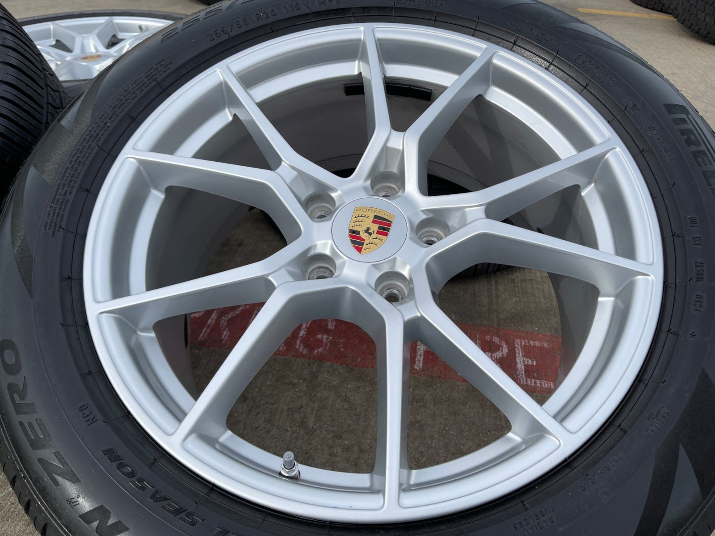 20" Porsche Cayenne Sport OEM wheels rims tires PIRELLI 2023 2024 2025 2026