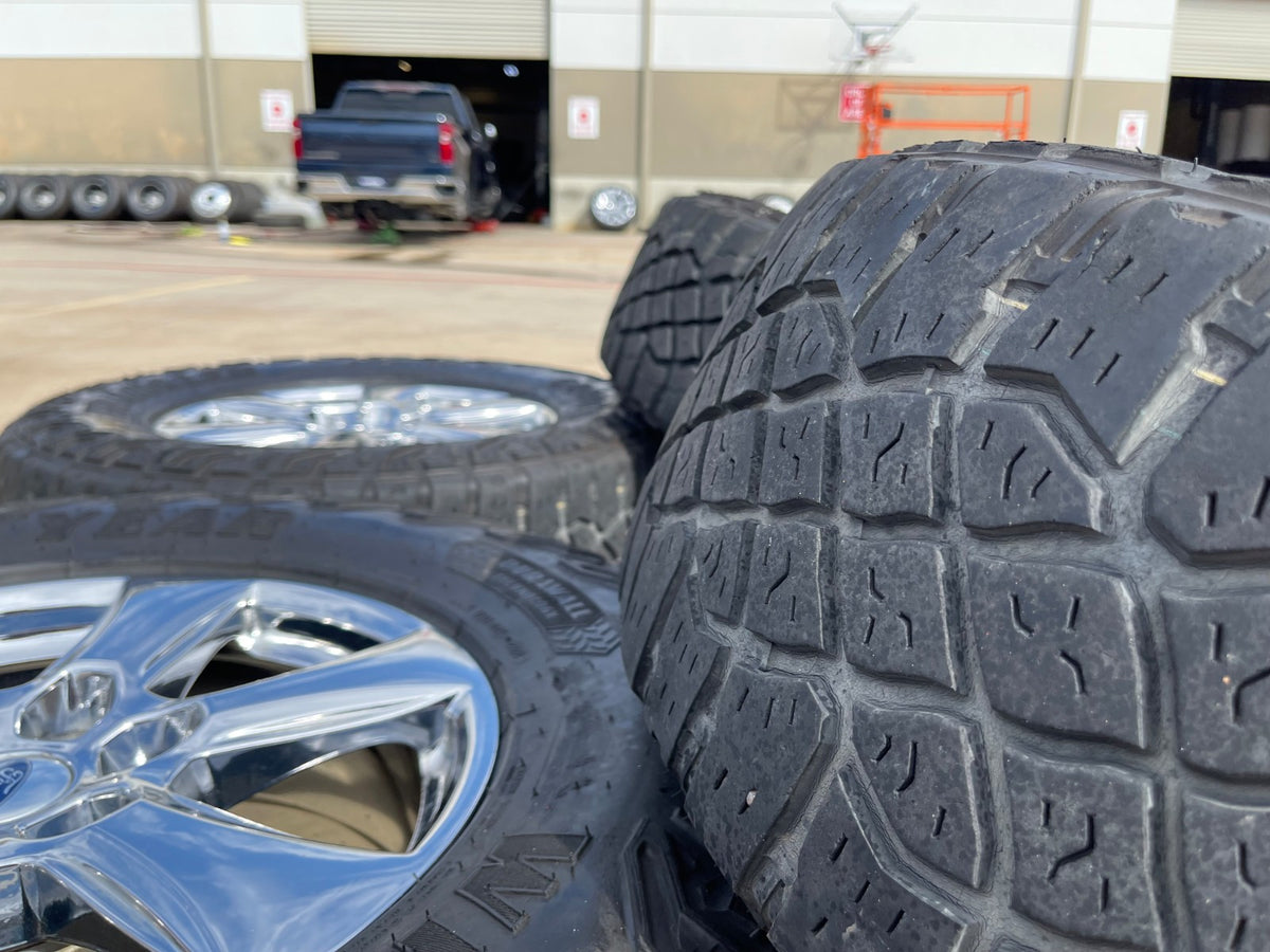 18" Ford F-150 Lariat OEM rims wheel 10168 tires Expedition GOODYEAR A/T SET