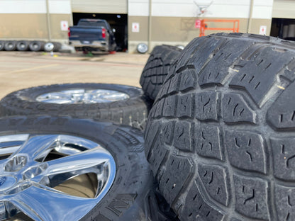 18" Ford F-150 Lariat OEM rims wheel 10168 tires Expedition GOODYEAR A/T SET