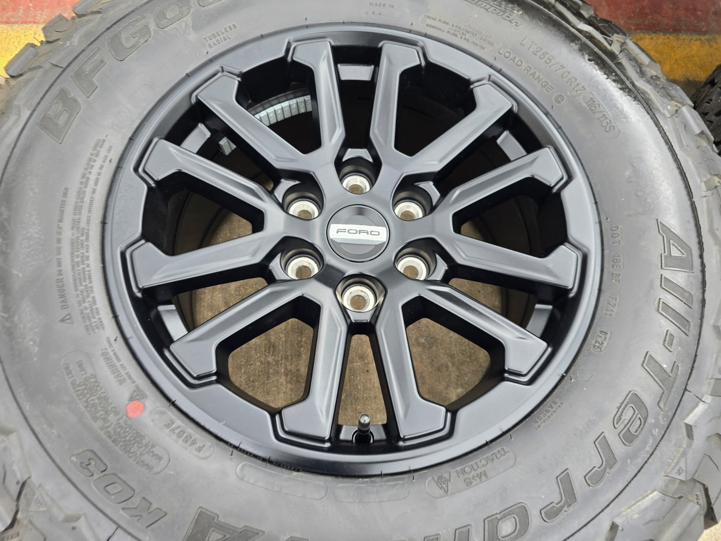 17" Ford F-150 Raptor OEM 10611 rims wheels Bronco 2025 2026 2027 BFG 33" NEW