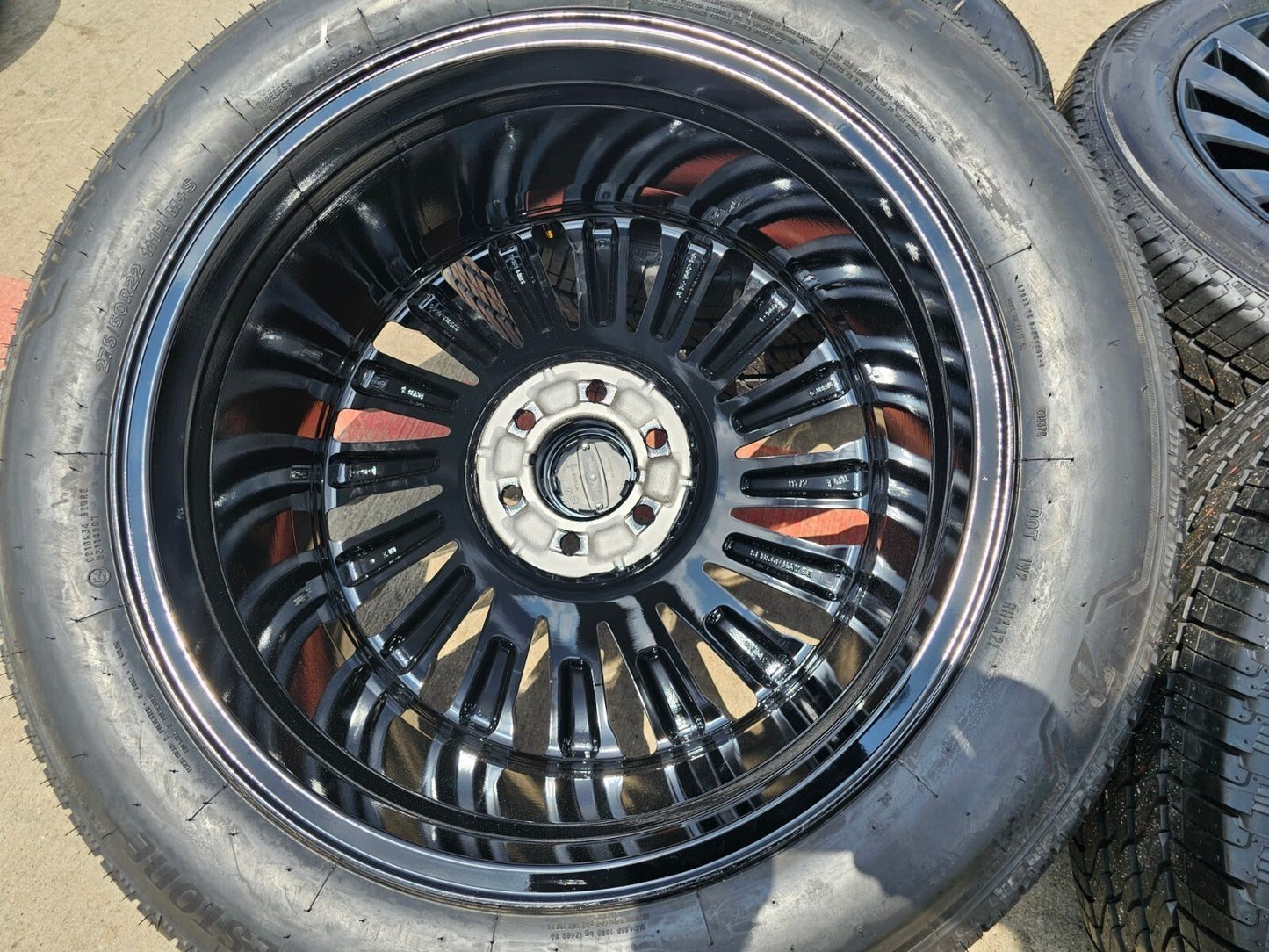 22" Lincoln Navigator OEM 10178 rims wheels BLACK LABEL SET 2021 2023 2026 NEW