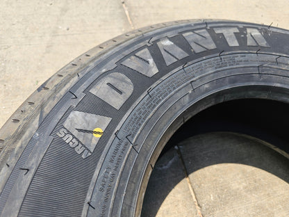 (1) 245/70/17.5 Advanta AV-2000S tire 245/70R17.5 143 J 18 ply LR J NEW