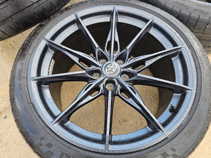 19" Toyota Supra GR OEM 75327 wheels rims 5x112 BMW Z4 2024 2025 2026 MICHELIN