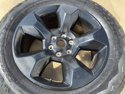 20" Ram 1500 LIMITED Laramie wheel rim black OEM 2675 2722 spare single