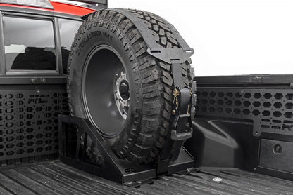 Rough Country Universal Bed Mount Spare Tire Carrier Pickup Trucks