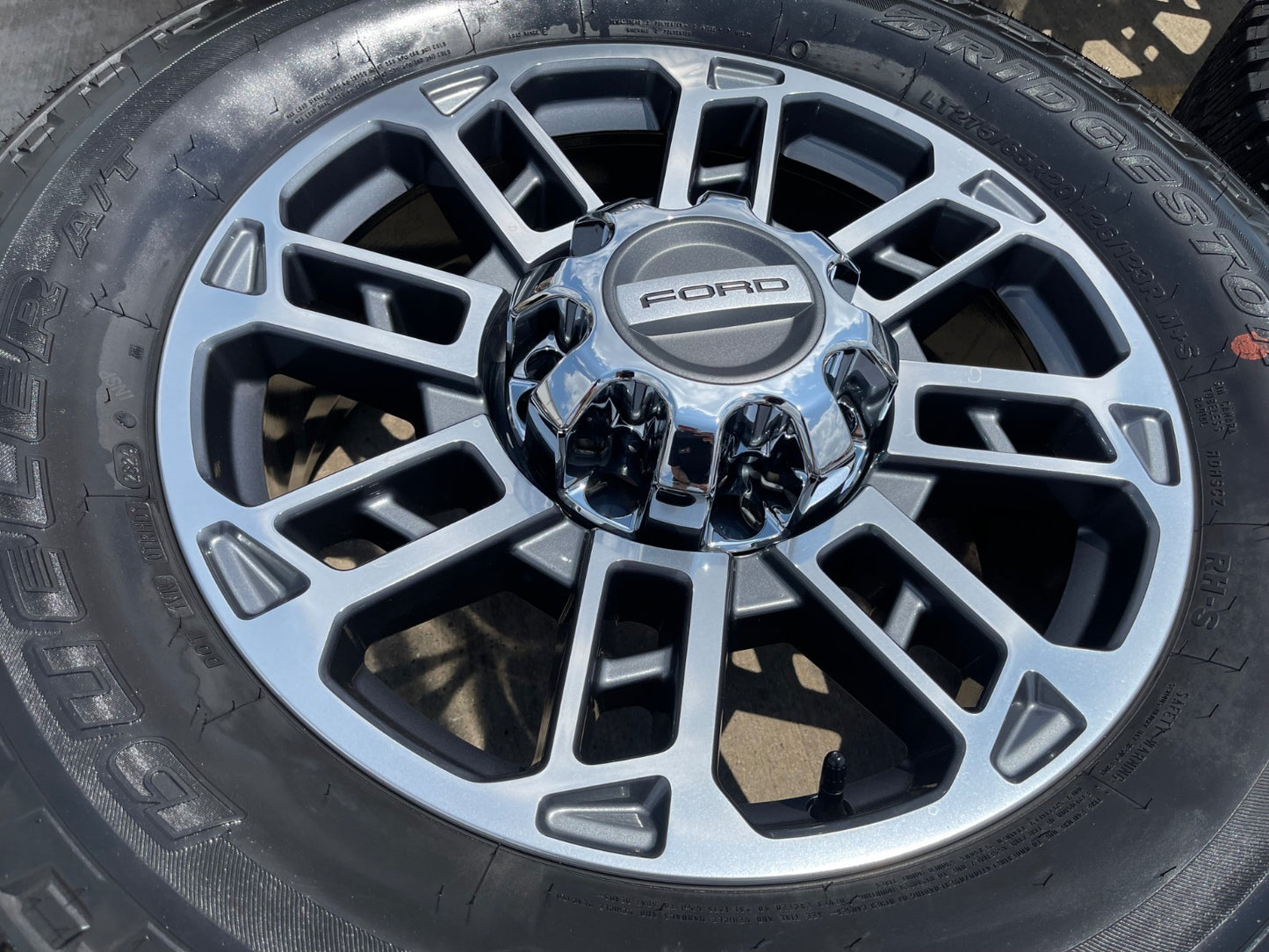 20" Ford F-250 F-350 OEM 10302 10483 LIMITED SET wheels rims 2023 2024 2025 2026