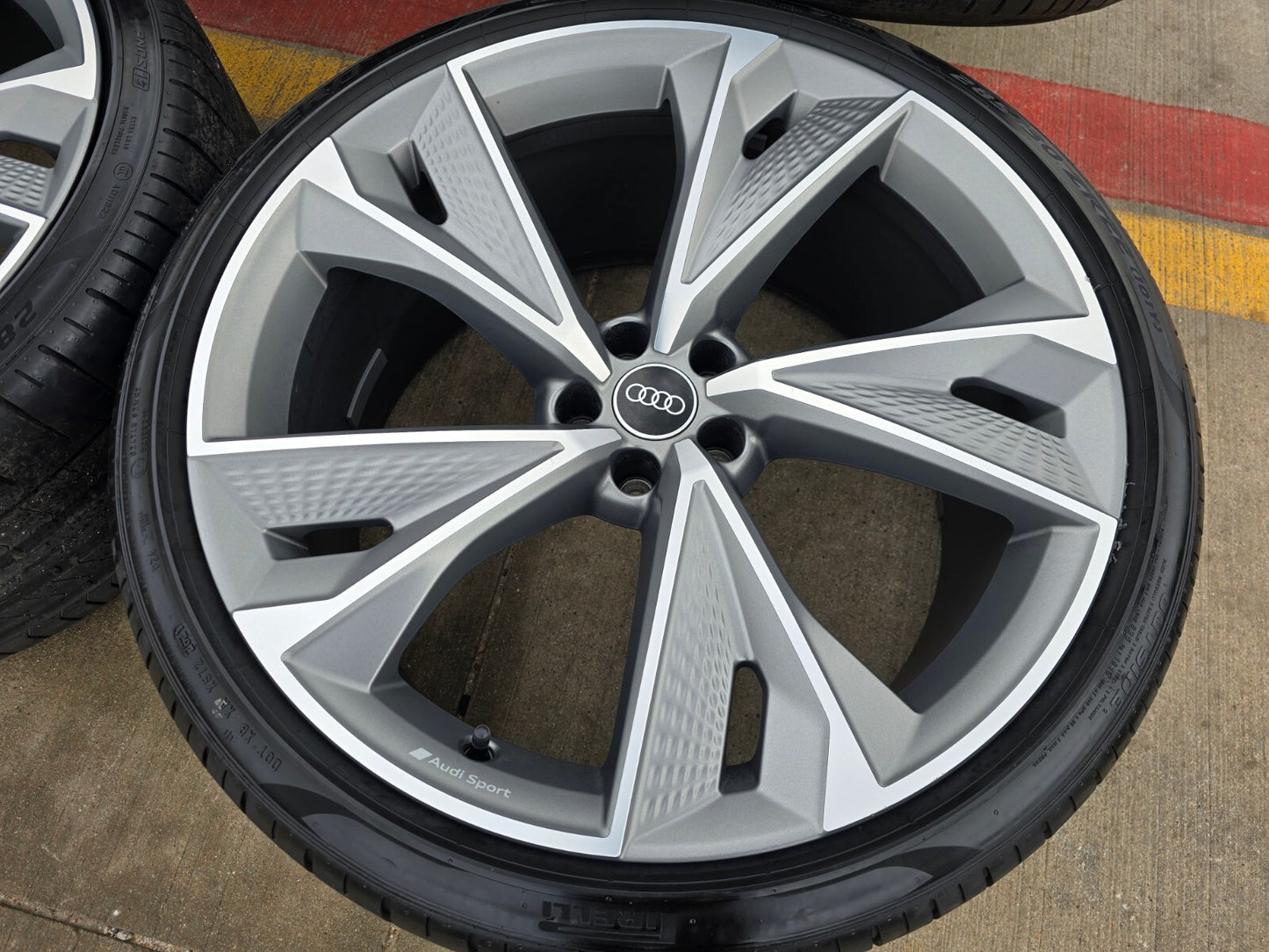 22" Audi RS7 OEM wheels rims A5 S5 RS5 S6 A6 RS6 S7 96748 2021 2022 2023 2024
