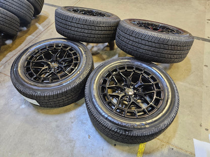 20x9 20" VOSSEN Hydro Forged HFX-1 Chevy Silverado RAM wheels rims 6x139 6x5.5