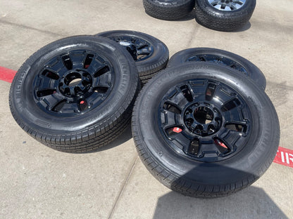 20" Ford F-250 F-350 OEM 10487 LIMITED TREMOR wheels rims SET MICHELIN DEFENDER