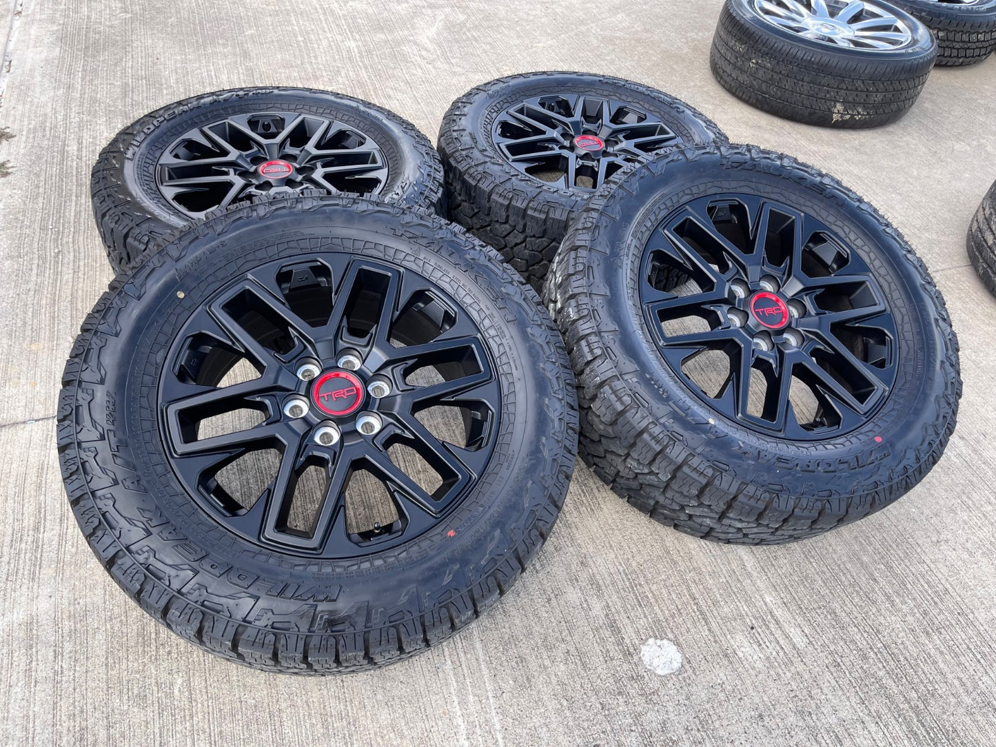 20" Toyota Tundra TRD wheels rims OEM TSS # 75276 95295 Sequoia SET FALKEN 33"