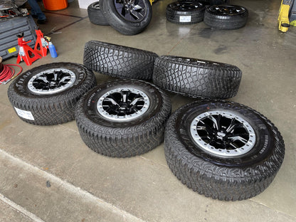 17" Ford F-150 Raptor Bronco R OEM Replica BEADLOCK 10460 rims wheels tires 35"