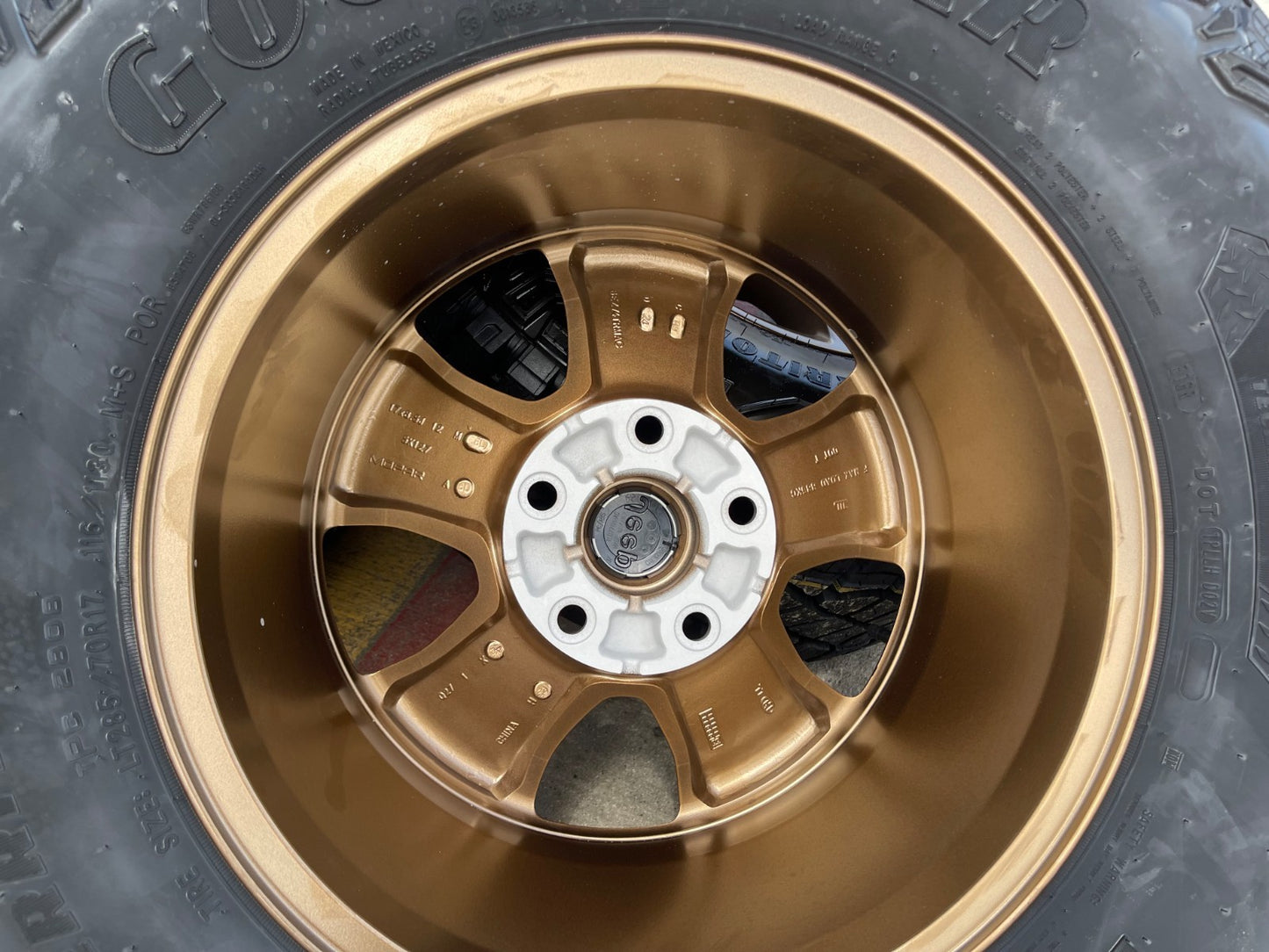 NEW (5) 17" Jeep Wrangler Rubicon OEM wheels rims SET Gladiator RIM# 96226 2027
