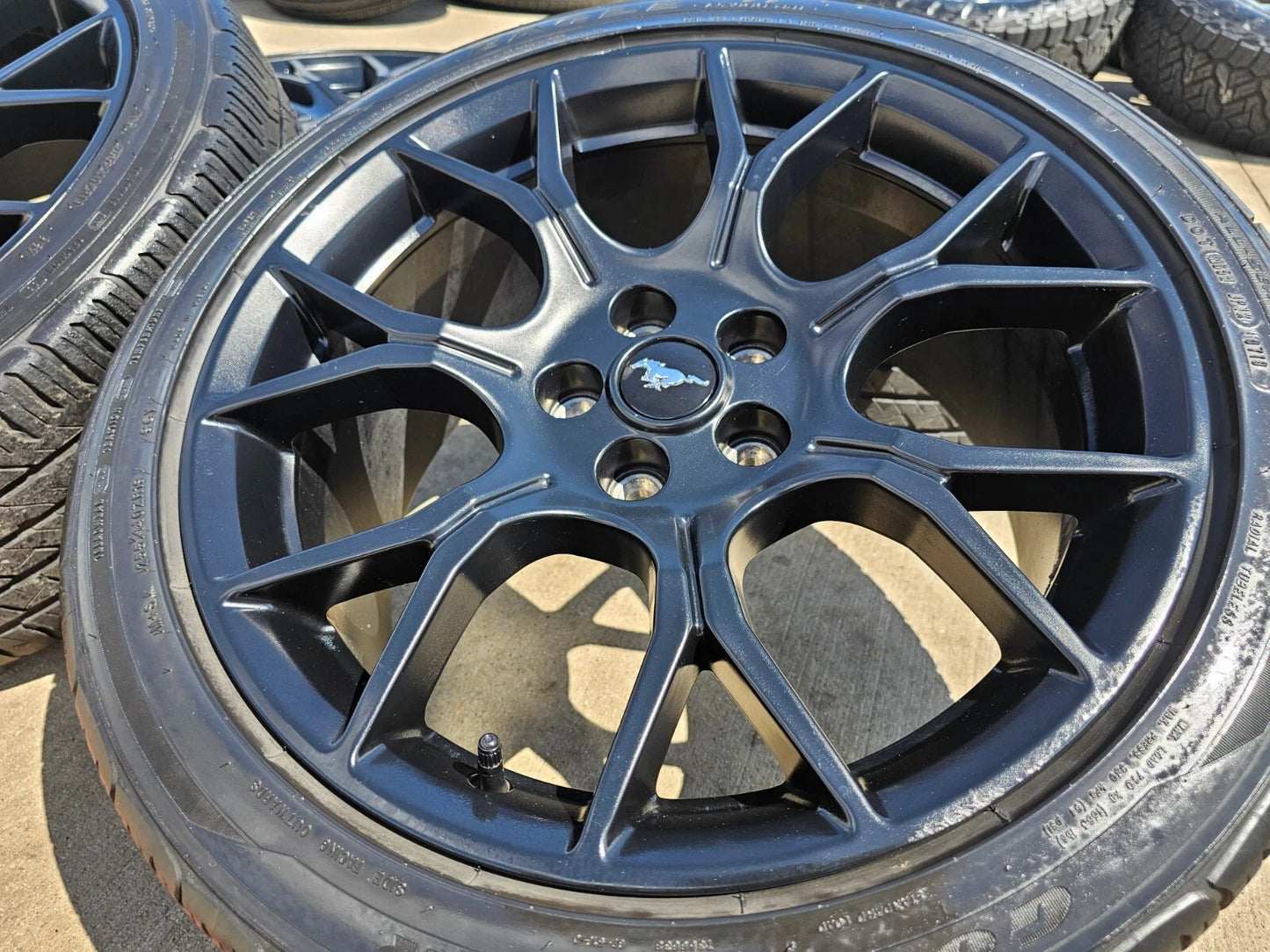 19" Ford Mustang Stealth GT OEM wheels rims 10163 tires