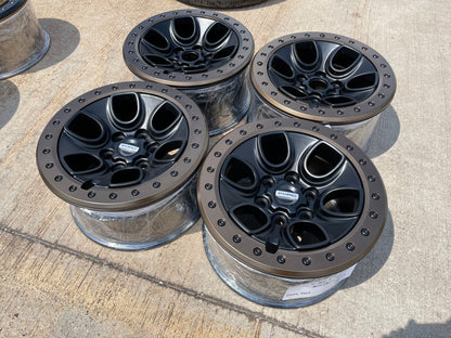 17" Ford F-150 Raptor OEM BEADLOCK rims wheels 10459 95210 BRONZE 2025 2026 NEW