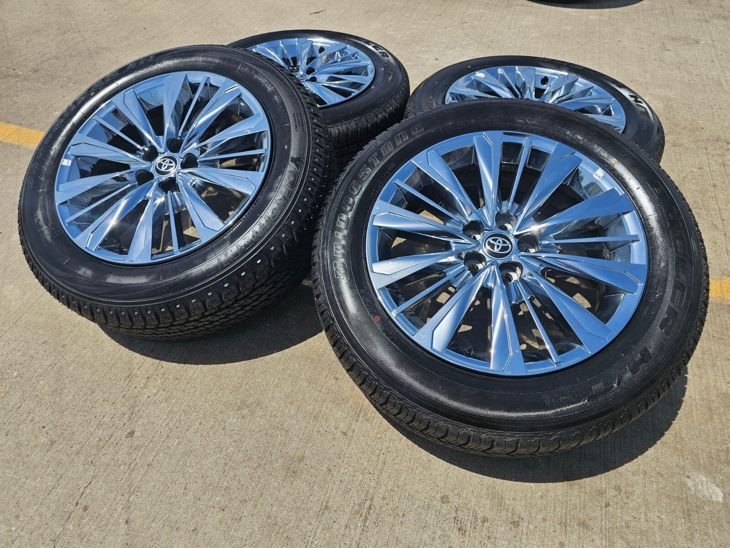 20" Toyota Grand Highlander OEM wheels rims tires Lexus TX350 2024 2025 NEW