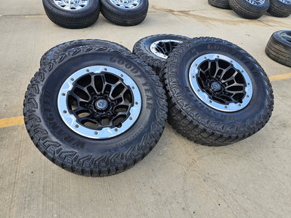 18" Dodge Ram 1500 TRX Beadlock OEM 2735 RHO wheels rims SET 2024 2025 2026
