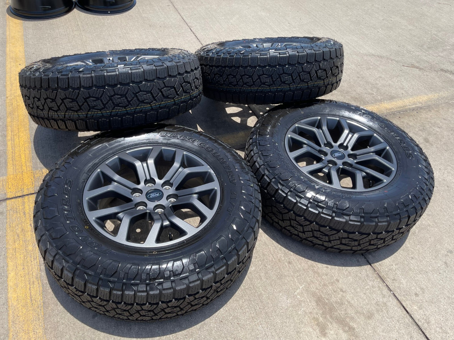 18" Ford F-150 TREMOR OEM rims wheels 10342 TIMBERLINE Expedition 2024 2025 TOYO